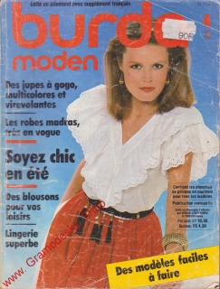 1982/12 časopis Burda německy