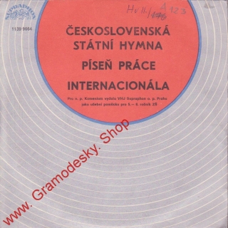 SP Československá státní hymna, Píseň práce, Internacionála, 1987