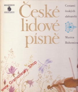 LP 4album České lidové písně, Cestami českých sběratelů, Musica Bohemica, 1985