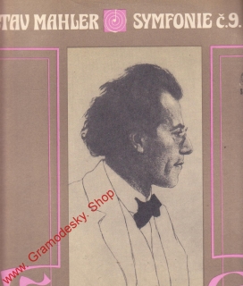 LP 2album Gustav Mahler, symfonie č. 9, 1966, Gramofonový klub