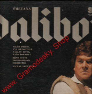 LP 3album, Dalibor, Bedřich Smetana, 1980, 1416 2921 3