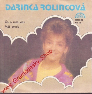 SP Čo o mne vieš, Máš smolu / Darinka Rolincová, 1987