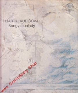 LP Songy a balady - Marta Kubišová (nahr.1968 Dejvice) nestandard
