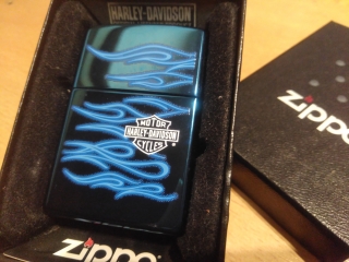 Zippo zapalovač 26160 Harley Davidson modrý