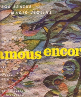 LP Famous Encores, Dalibor Brázda, Magic Violins, stereo ST 54567