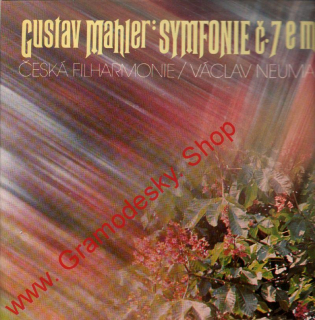 LP 2album Gustav Mahler, symfonie č. 7 e moll, 1980