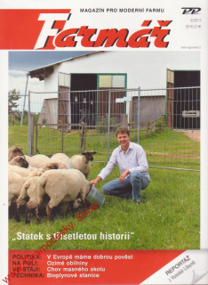 2013/08 Farmář, časopis pro moderní farmu