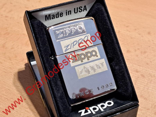 Zippo zapalovač 22624, leštěný chrom, Since 1932