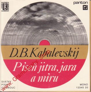 SP D.B.Kabalevskij, Píseň jitra, jara a míru, Svátky písní Olomouc, 1980