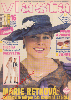 Vlasta 1994/28 mini příběh Čtyřlístek, časopis