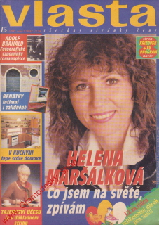 Vlasta 1995/15 mini příběh Čtyřlístek, časopis