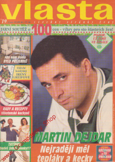 Vlasta 1995/19 mini příběh Čtyřlístek, časopis