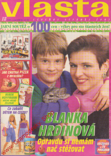 Vlasta 1995/18 mini příběh Čtyřlístek, časopis