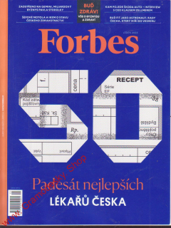 Forbes 01/2023, Padesát nejlepších lékařů česka