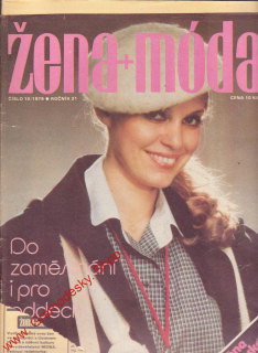 1979/10 Žena a móda, velký formát, pošk. obálka