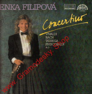 LP Lenka Filipová, Concertino, Vivaldi, Bach, 1990, 11 0402 1 G