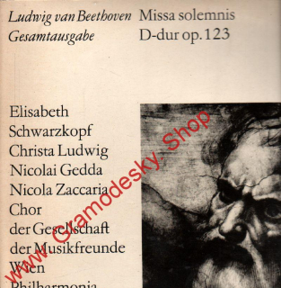 LP 2album, Ludwig van Beethoven, Missa solemnis, D dur po. 123 8 25 558 559
