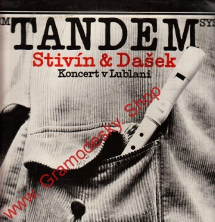 LP Tandem, Jiří Stivín, Rudolf Dašek, 1976, 1 15 1799 ZB, stereo