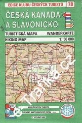 Česká Kanada a Slavonicko 1:50 000