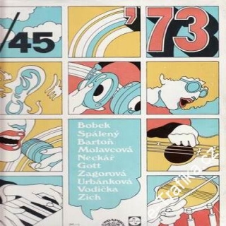 LP 10/45, Bobek, Spálený, Neckář, Gott, Molavcová, 1973