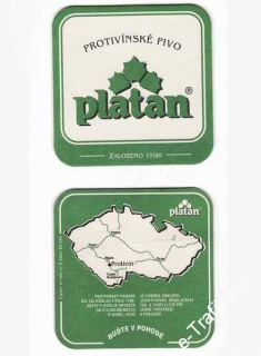 Platan - Protivínské pivo 1598