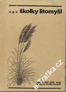 Katalog školkařských výpěstků / ing. Karel Hieke, Milada Opatrná, 1979
