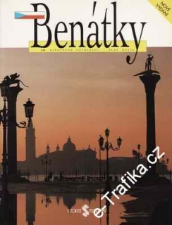 Benátky, 110 barevných fotografií a plán města, 1994