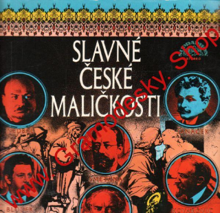 LP Slavné české maličkosti, Nedbal, Smetana, Dvořák, Suk, Fibich, 1973