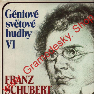 LP 2album Franz Schubert, Géniové světové hudby VI, 1982, 1119 3261 62 G