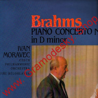 LP Johannes Brahms, koncert pro klavír a orchestr č. 1 D moll op. 15, 1990