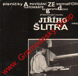 LP Písničky a povídání ze Semaforu, Jiří Šlitr, Ferdinand Havlík, 1985