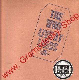 LP The WHO, Live At Leeds, Polydor, Limited Edition, přílohy, 2480004