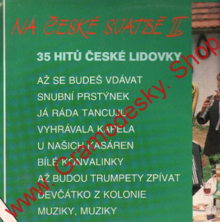 LP Na české svatbě II. , 35 hotů české lidovky, Jiří Zmožek, 1991